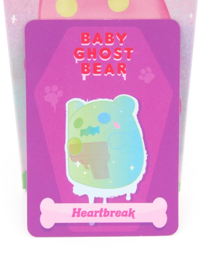 F.UN ShinWoo LOVE OR DEATH Baby Ghost Bear HEARTBREAK Figure OPEN Blind Box New