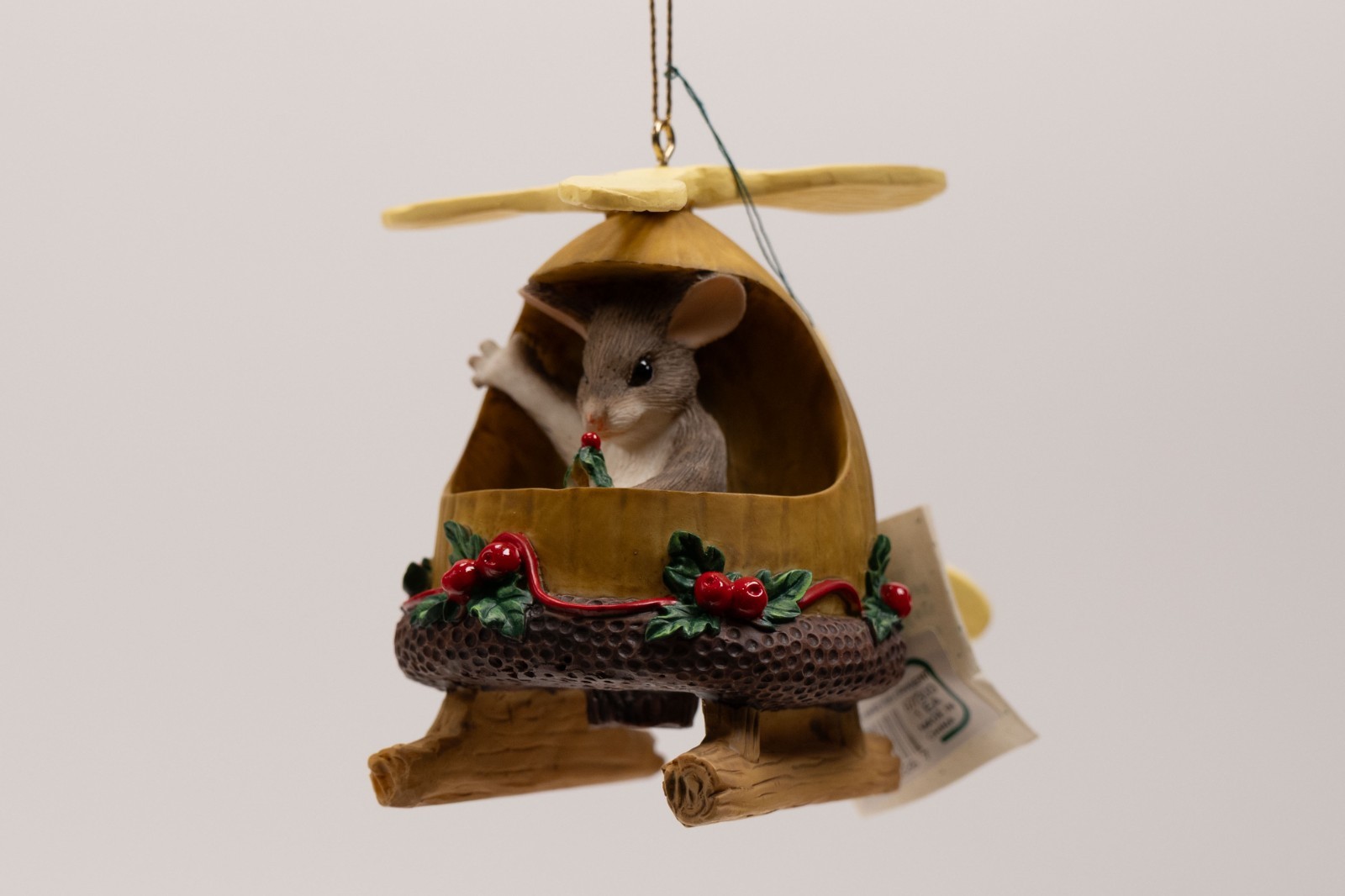 Charming Tails: Mackenzie’s Whirlygig Ornament – 87/300 Nut Helicopter