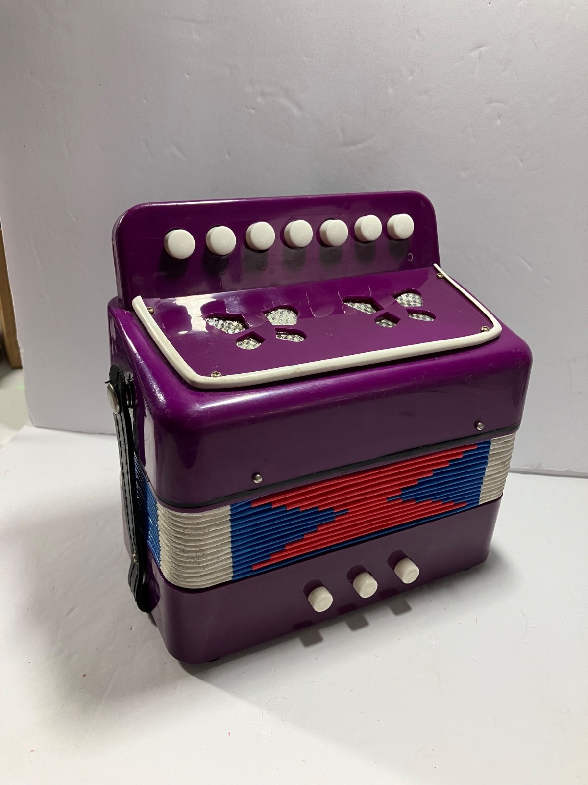 Mini Childs Unbranded Accordian Purple