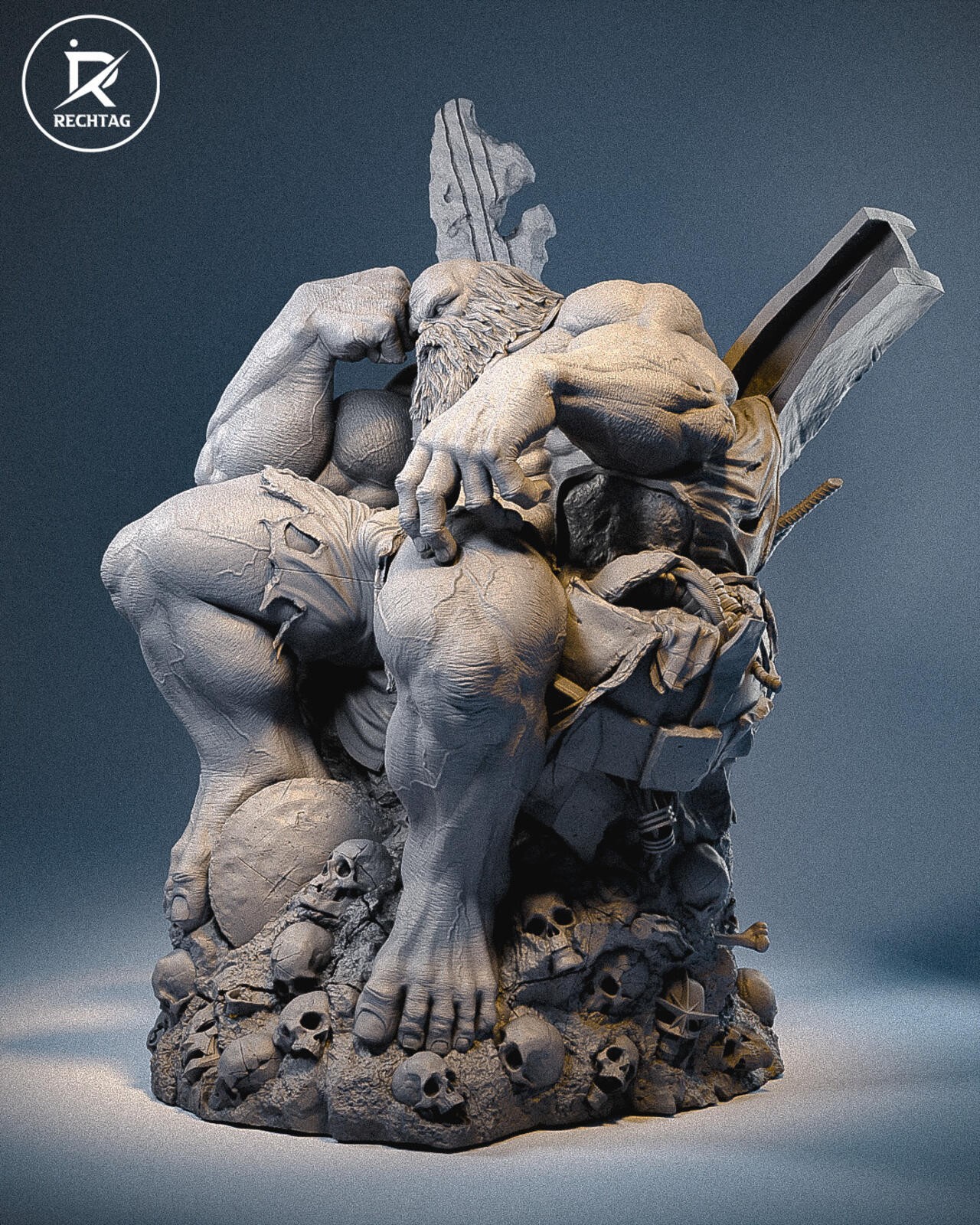 Maestro | Marvel | 3D Printed Sculpture | Unpainted 1:8