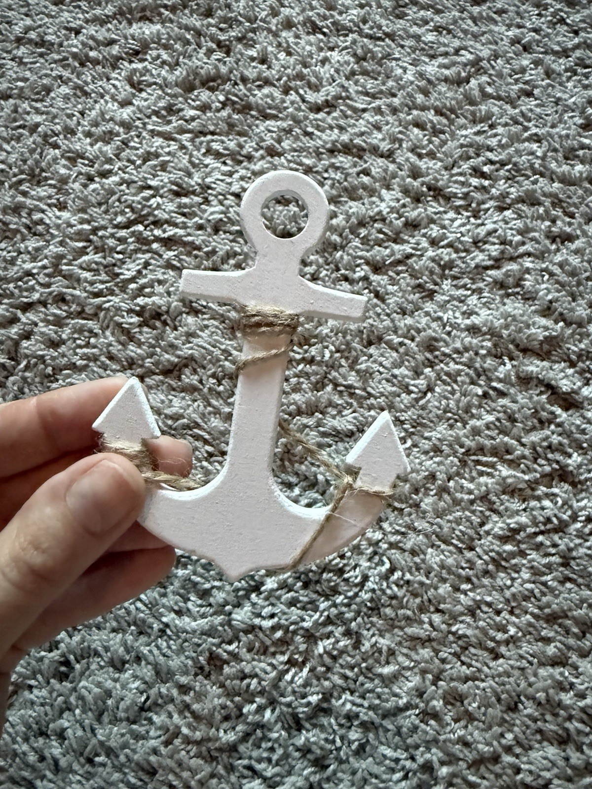 Hand painted Coastal Themes Figurines – Lighthouse, Anchor, And Sailboat
