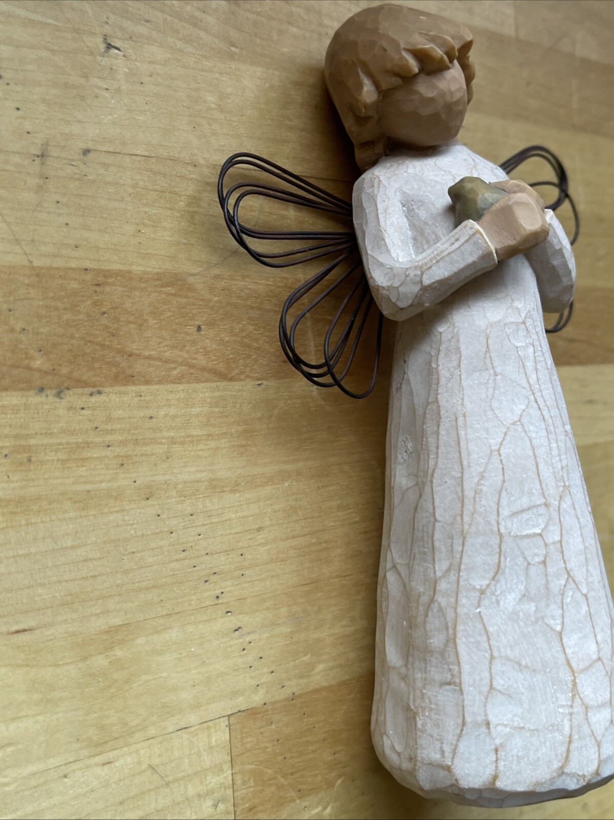 Willow Tree Angel Of Healing Figurine #26020 Susan Lordi Holding Bird 1999