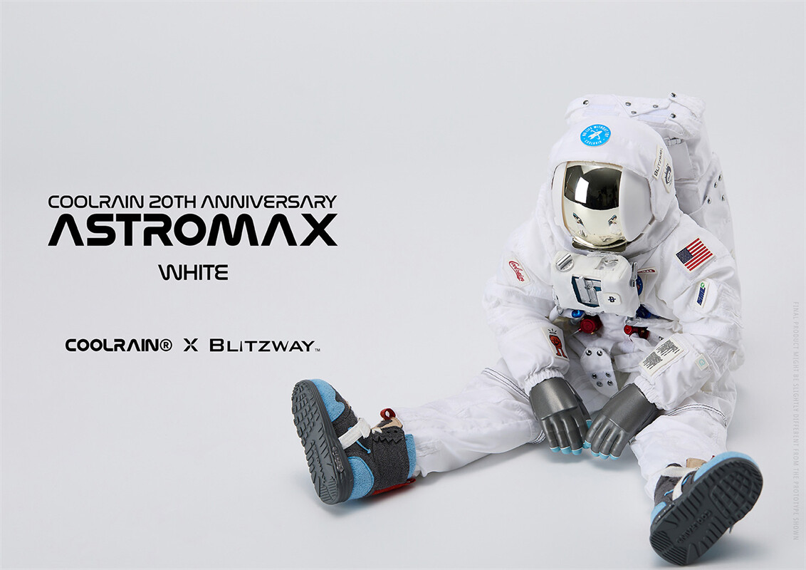 BLITZWAY COOLRAIN ASTROMAX (WHITE) 1/6th Limited Fashion Collectibles Statue New