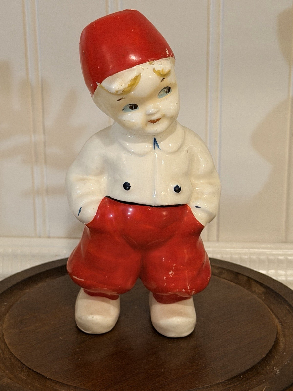 Vintage 1955 Kreiss Ceramic Little Blonde Dutch Boy
