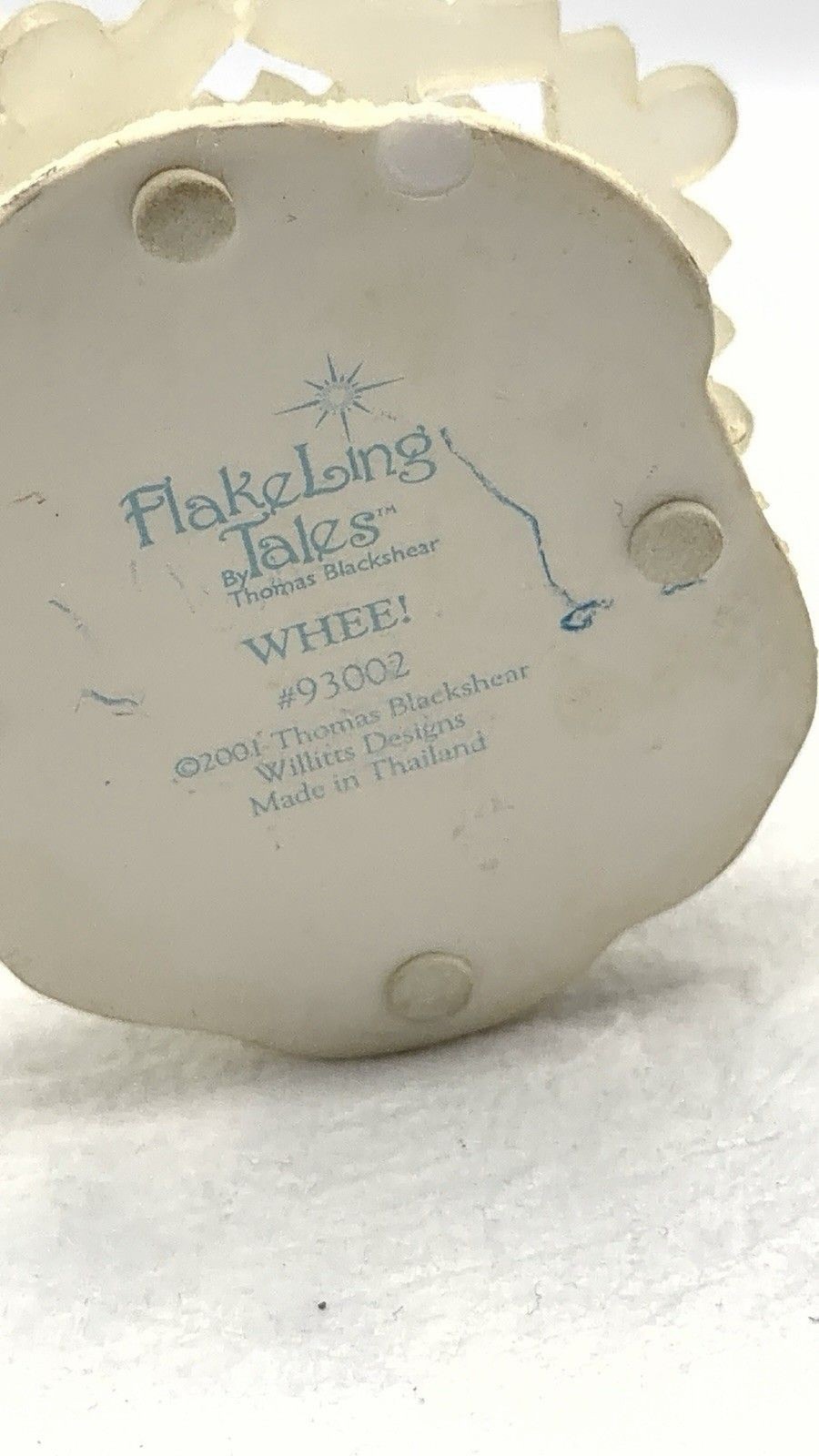 2001 Thomas Blackshear FlakeLing Tales WHEE! Figurine #93002