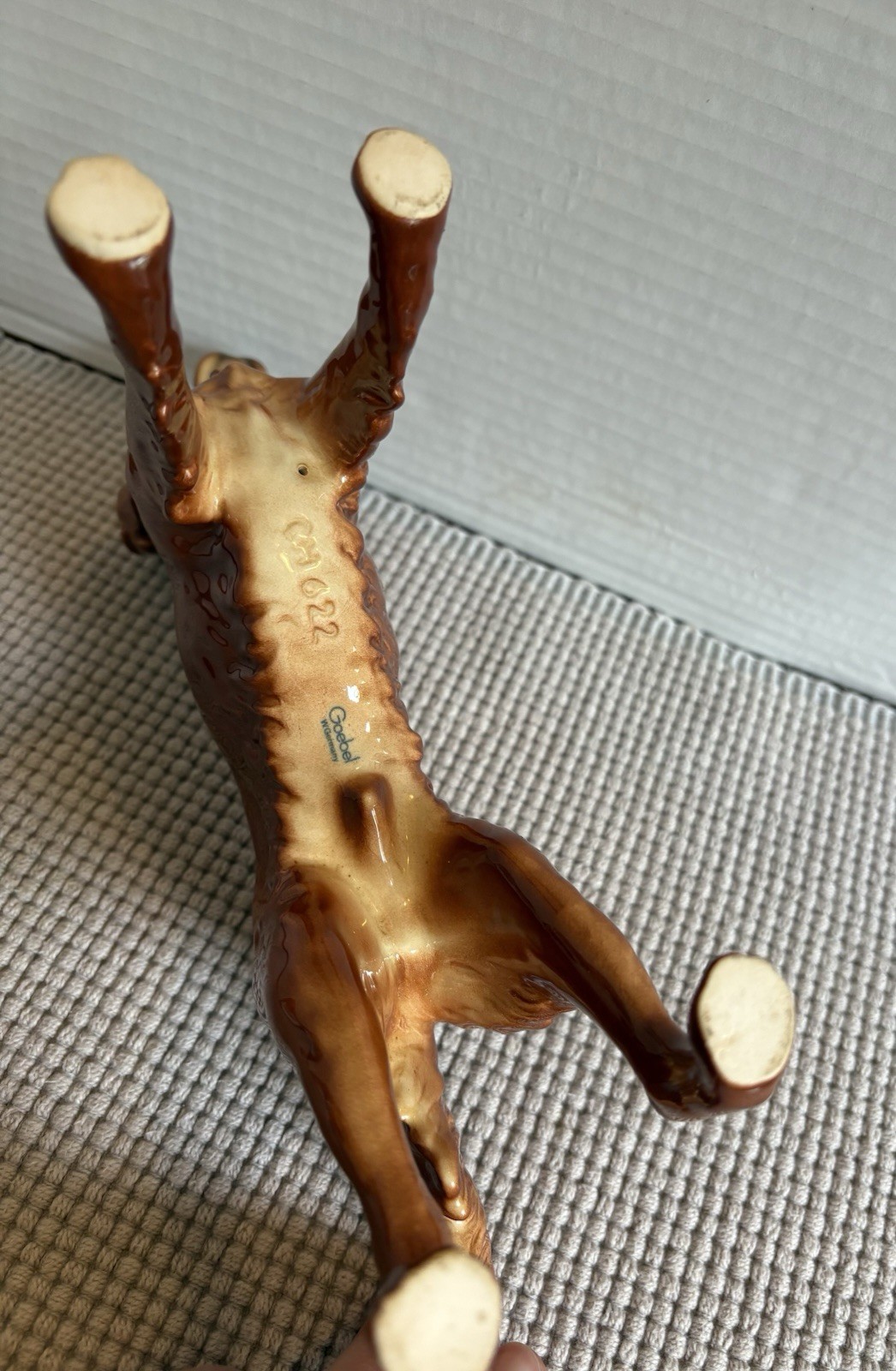 Goebel West Germany Vintage Irish Setter Dog Figure!