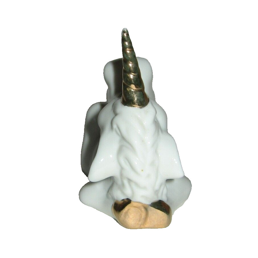 VTG Unicorn Figurine Aldon Joan Berg Victor Thinking of You Heart 1981 Taiwan
