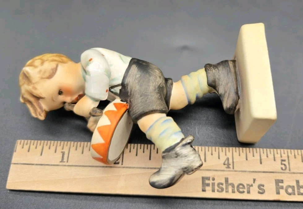 Goebel Hummel Figurine Little Drummer, #240 TMK4, 4.5″ tall, West Germany