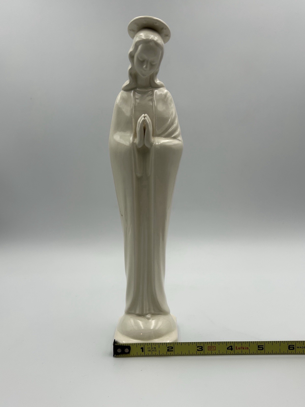 Goebel Hummel Vintage Praying Madonna Mary Figurine Statue 46/0 Germany 10.25”