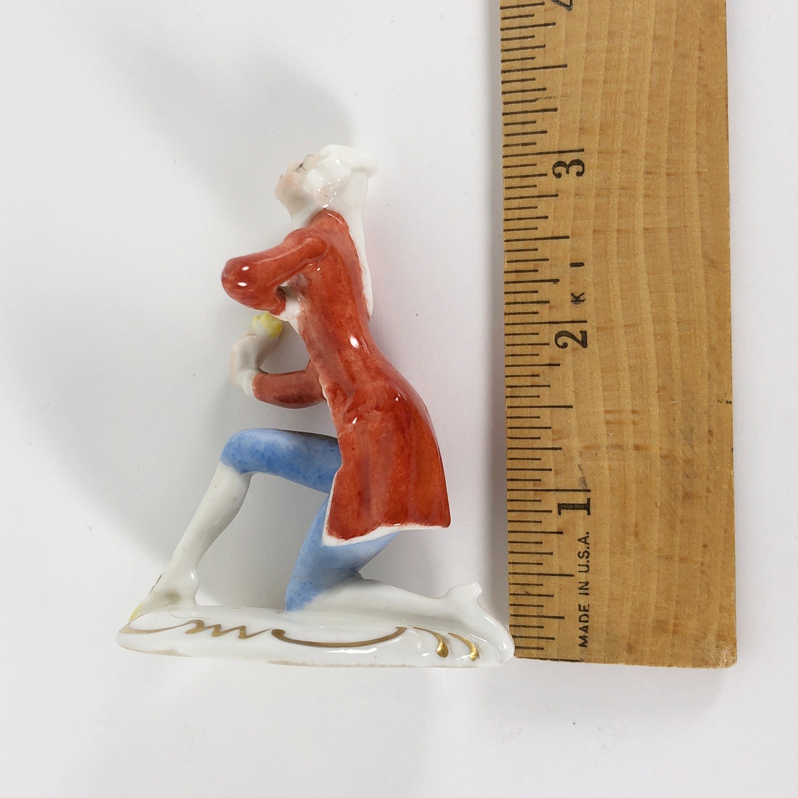 Hutschenreuther Kunstabteilung LHS Kneeling Man Proposing Porcelain Figurine