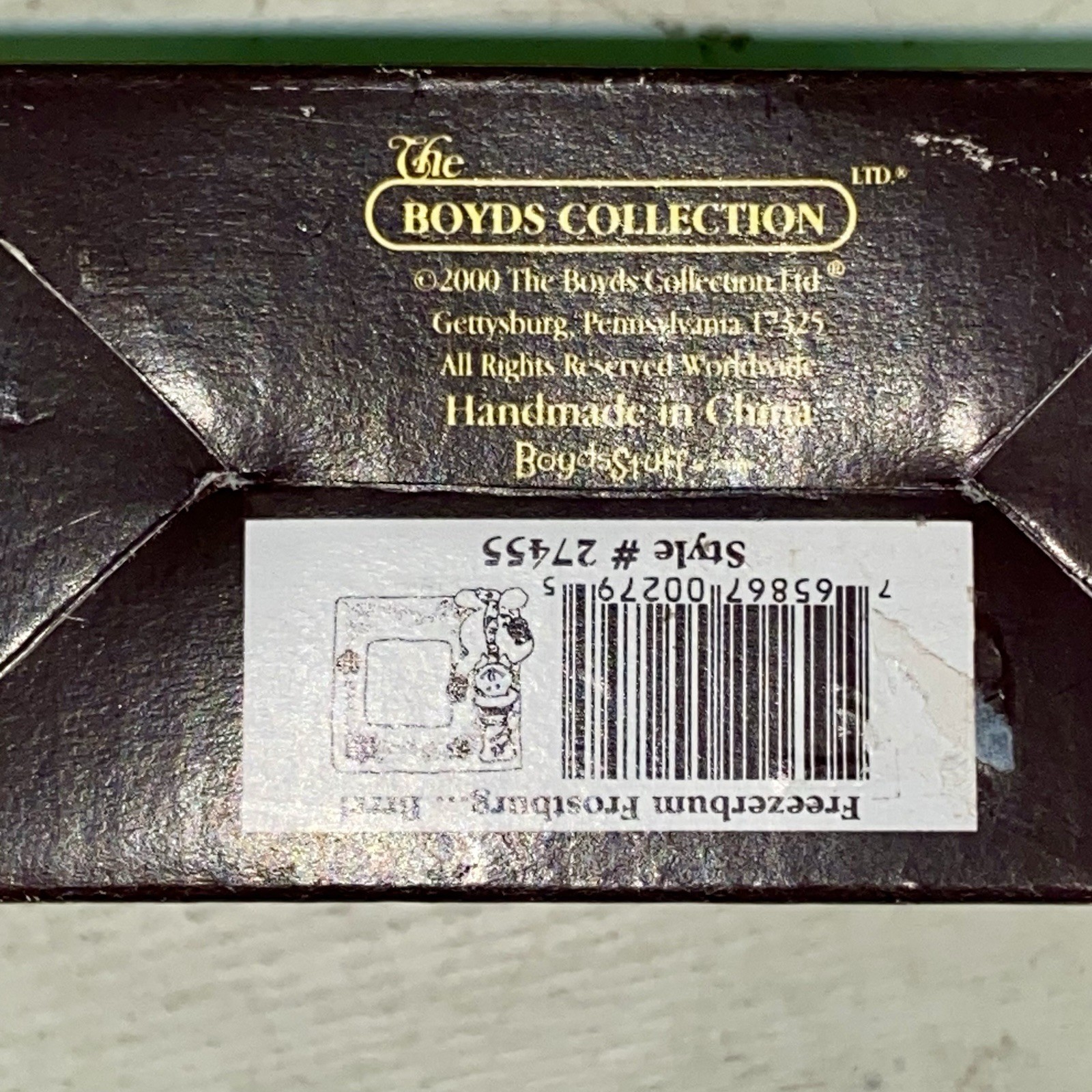 NIB Boyds Bears & Friends Collection “Got Snow??” Picture Frame 3 x 3.5 in 27455