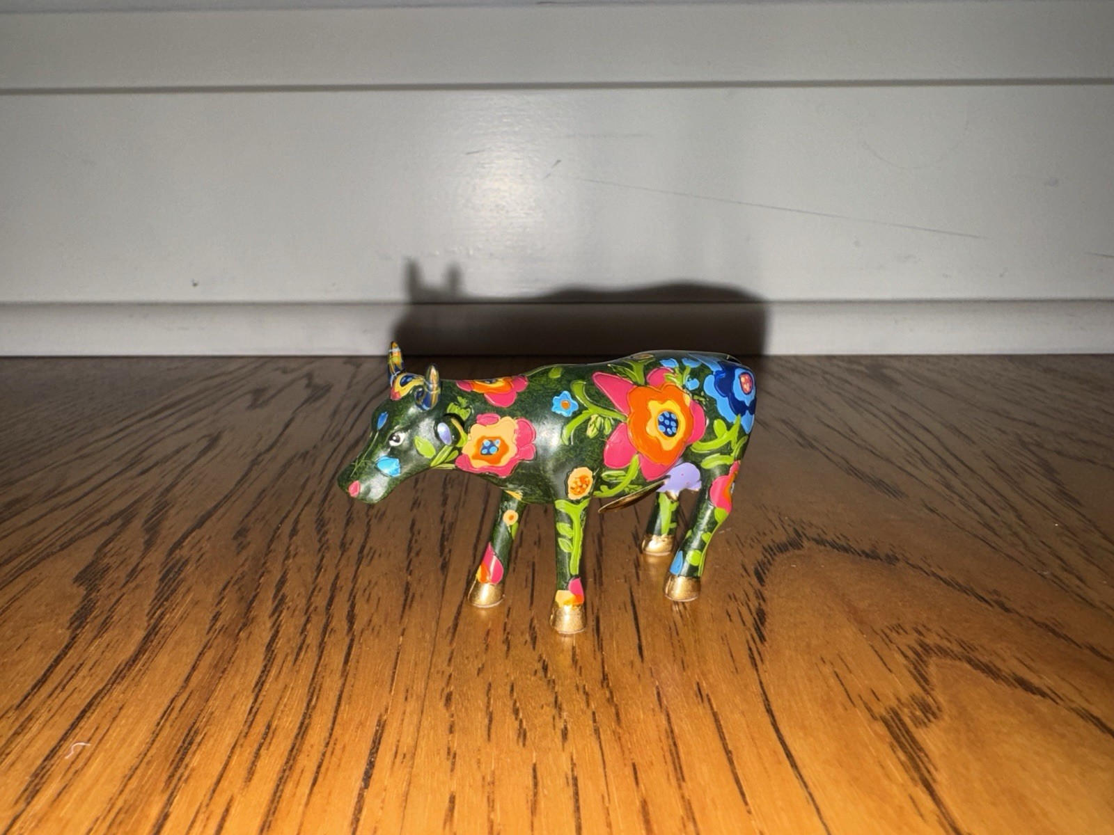 CowParade Moo Minis Lot of 4 Floral Grazing Starry Night Mini Cow Figurines