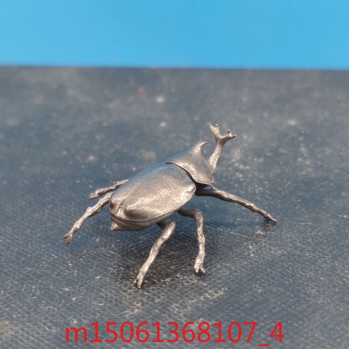 Black Brass Nirvana Beetle Model Unicorn Big Doodle Insect Aquascape Ornament