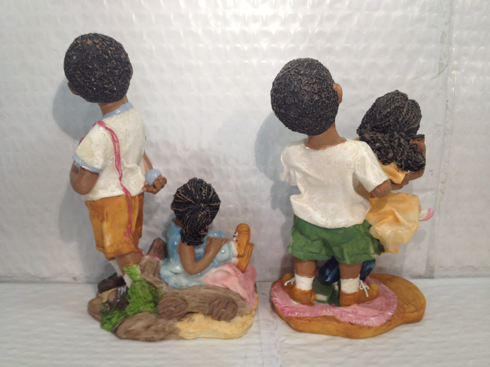 J.D. Yeatts and Sons – African American Kids Playing, Set of 2, 45003 A and B
