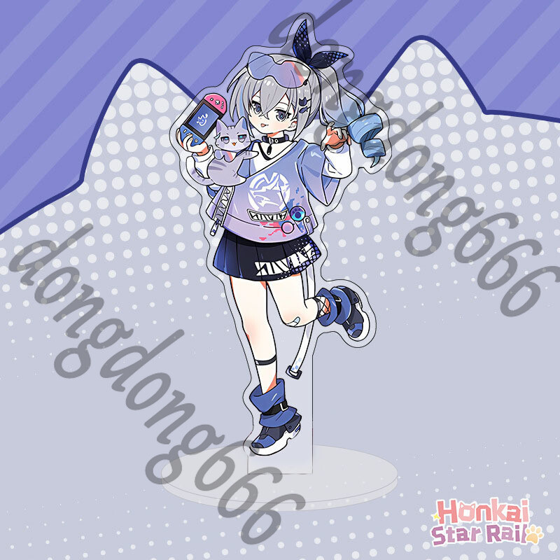 Standing Board Honkai: Star Rail Silver Wolf Desktop Acrylic Cute Stand Figure