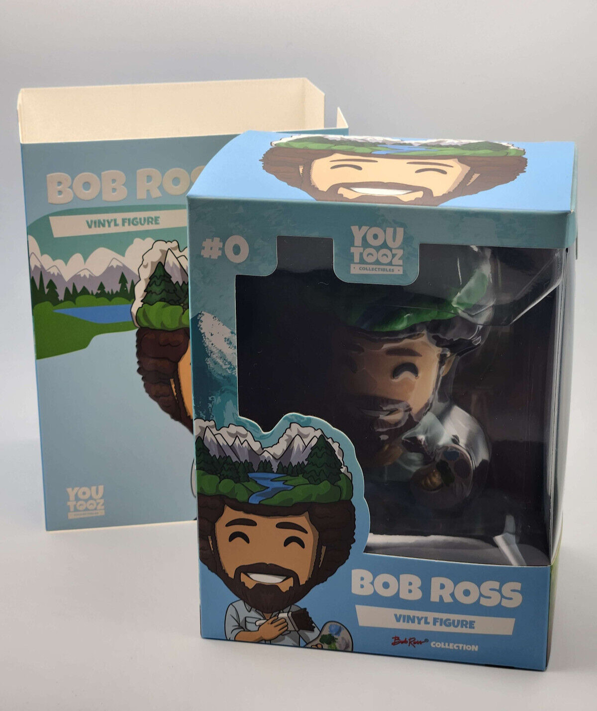 Youtooz Bob Ross Vinyl Figure (NEW IN BOX) Limited Edition (Code Not Scratched)