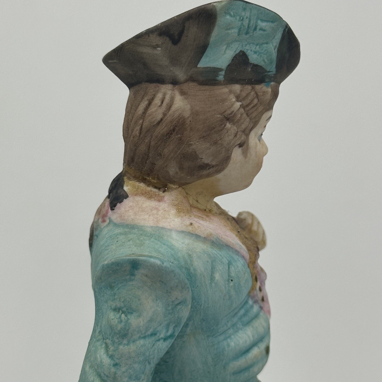 Vintage Porcelain Victorian French Colonial Boy