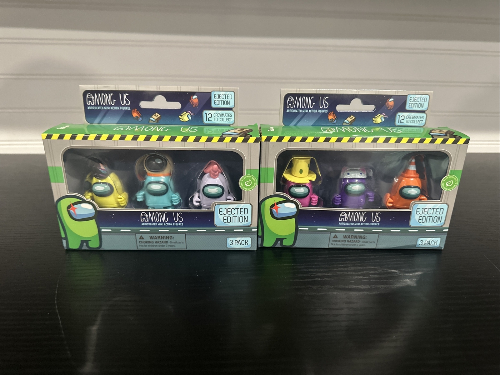 AMONG US MINI FIGURES 3 PACK EJECTED EDITION 2023 NEW TOIKIDO