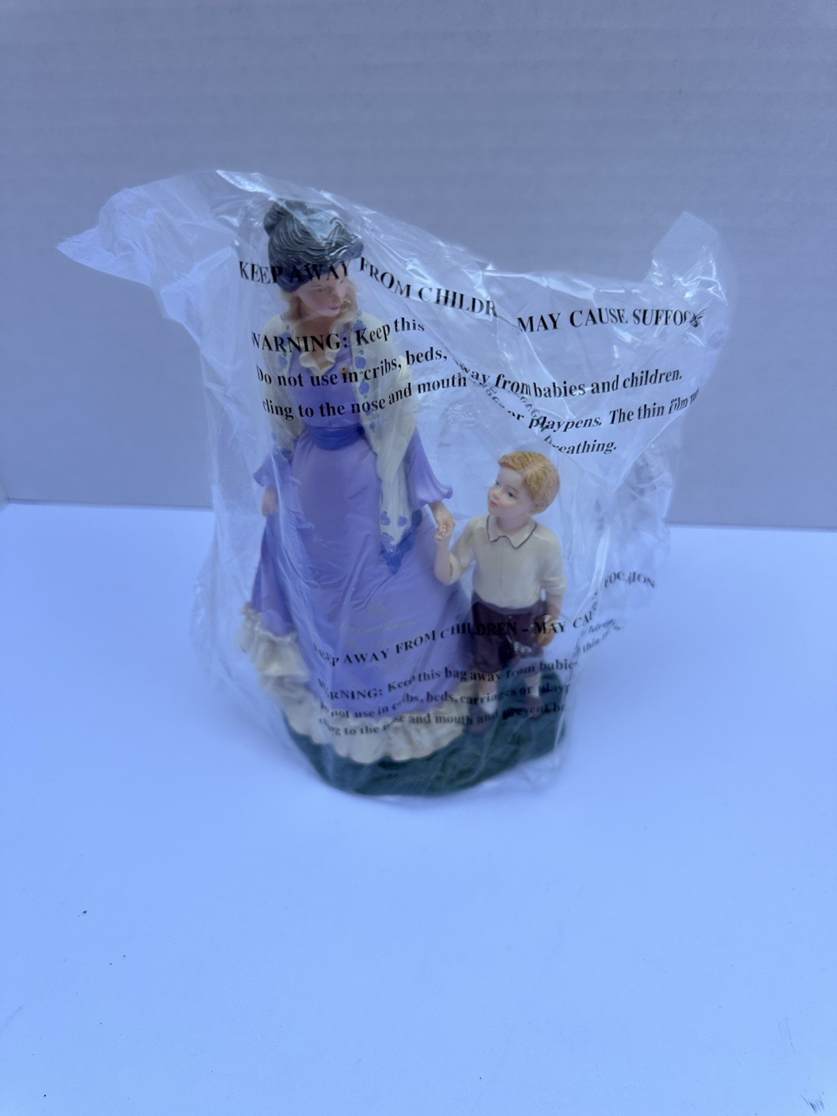 The Hamilton Collection Thomas Kinkade My Grandson My Delight Figurine w/ COA