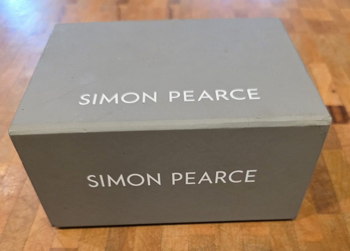 Simon Pearce EMPTY BOX ONLY for Crystal Angel or Similar w/Care Card FREE S&H