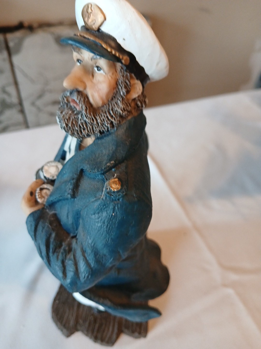 Nautical Sea Captain Statue Approximatly 5″x5.5″x12.75″