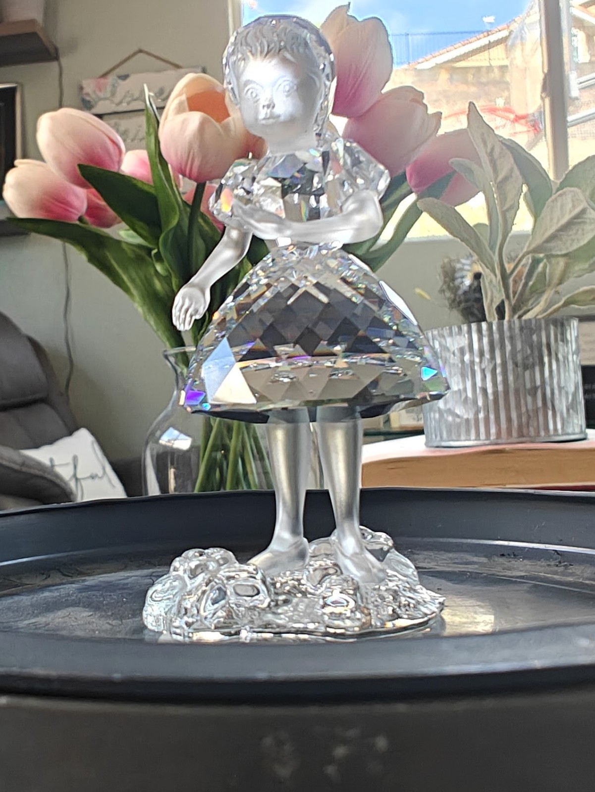 Swarovski Figurine Red Riding Hood with Box
