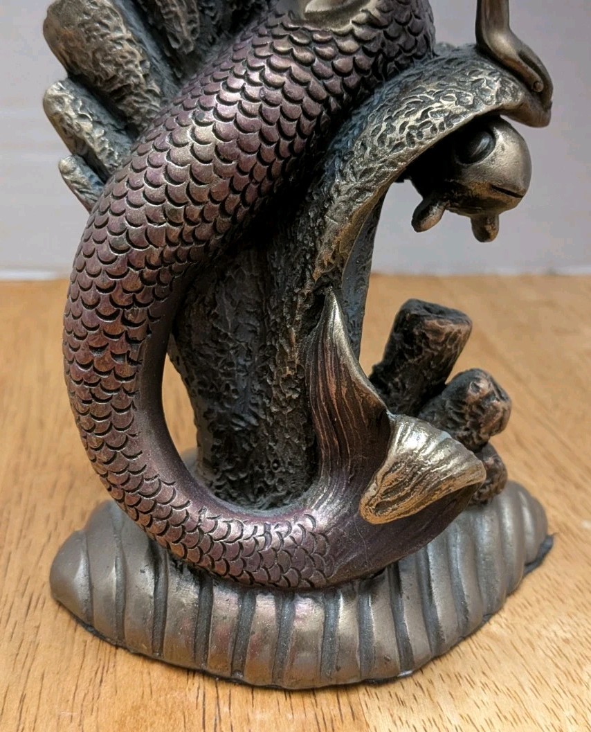 Summit Collection 2015 Mermaid Statue/Sculpture Cold-Cast Resin Bronze Finish 7″