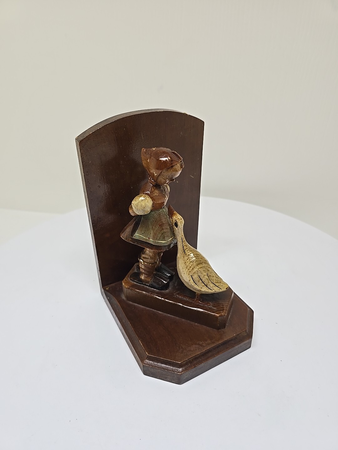 Antique delightful Black Forest Hand carved wooden Figure D60