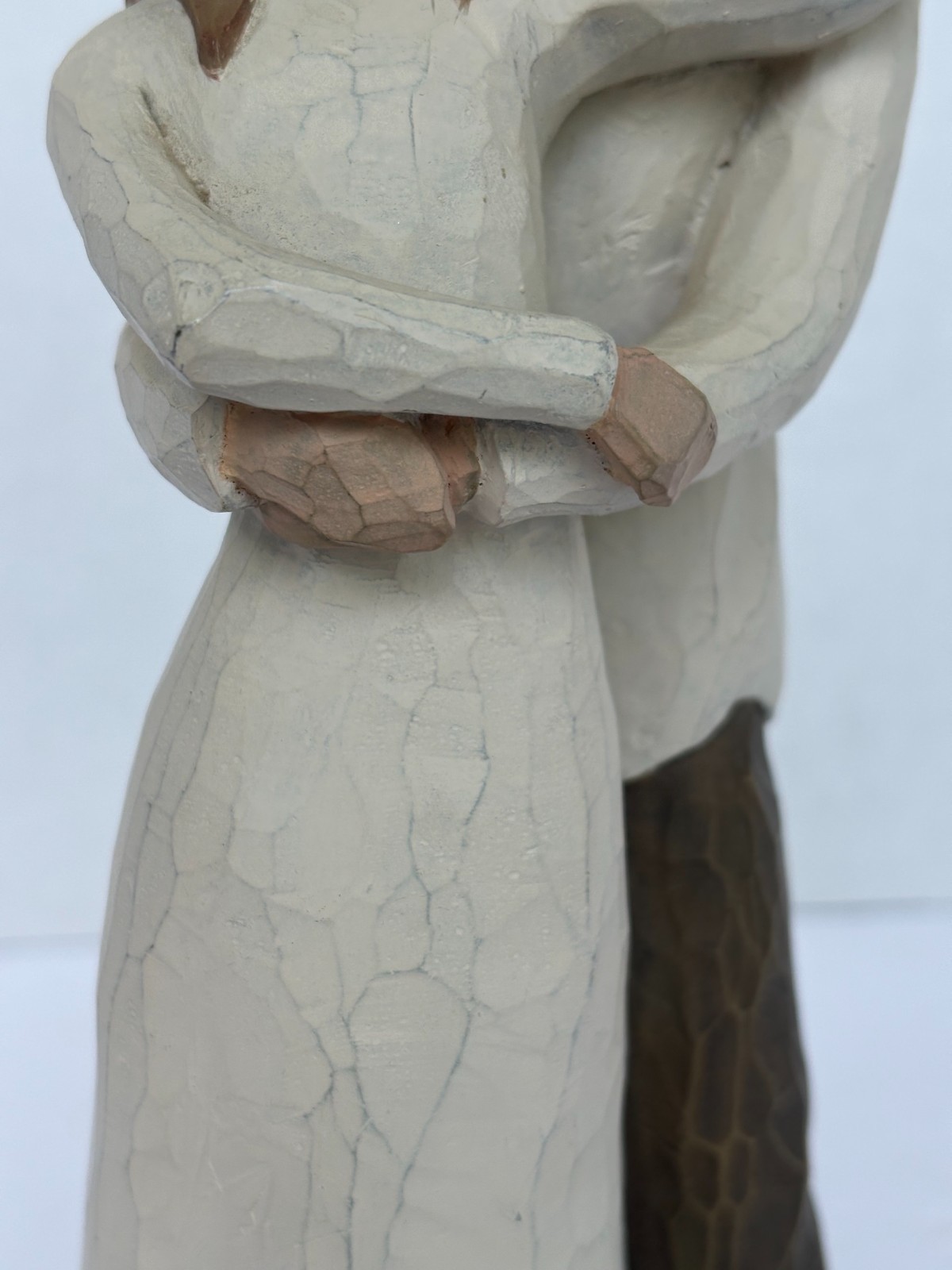 Willow Tree Demdaco Susan Lordi “Together” Embracing Couple Figurine 9″ EUC