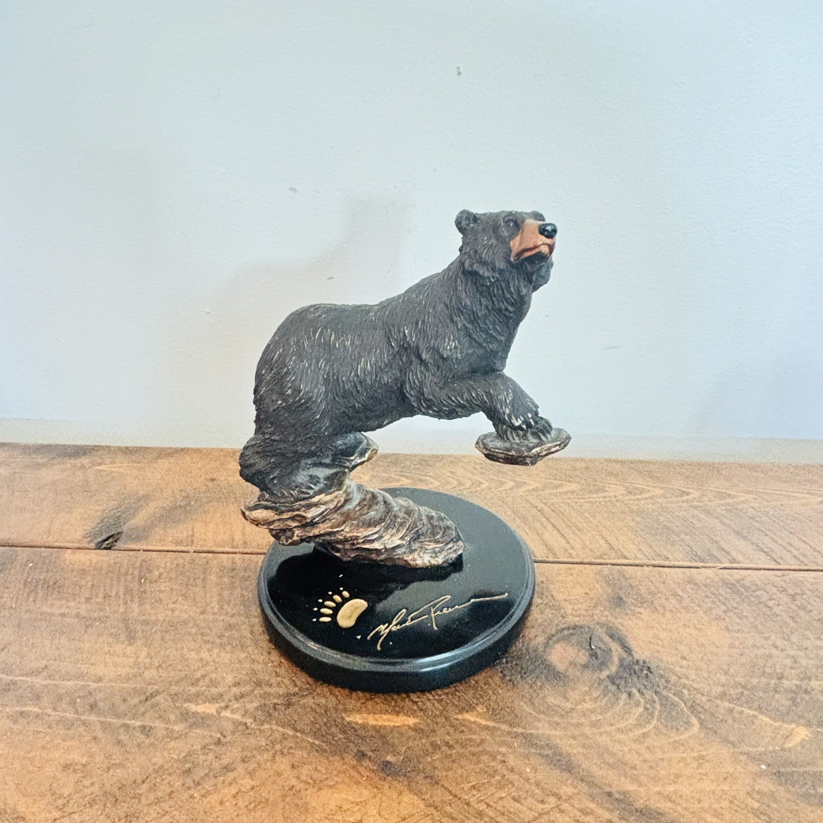 “Yona” by Marc Pierce Resin Bear Statue