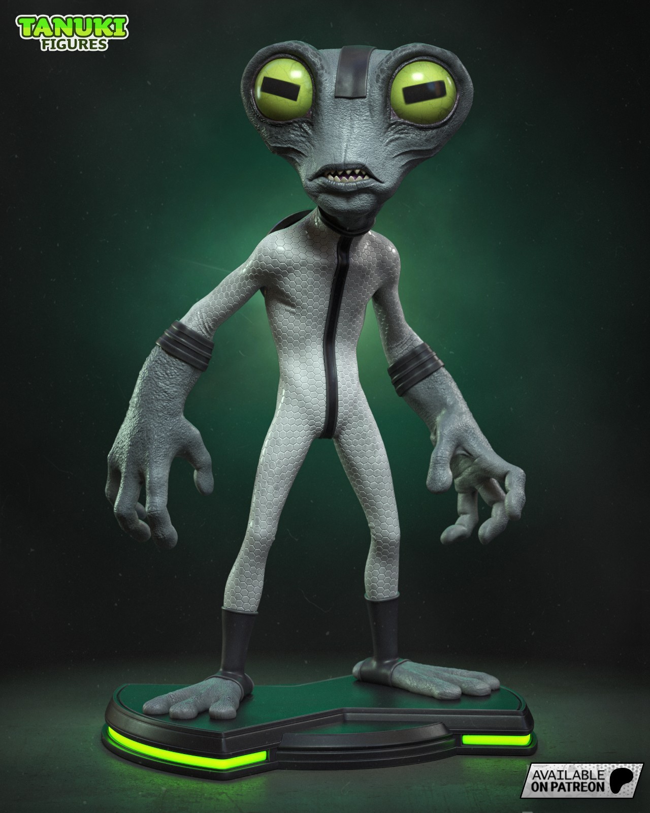 Grey Matter 1/6 Scale Statue Garage Kit Unpainted Resin Anime Ben 10