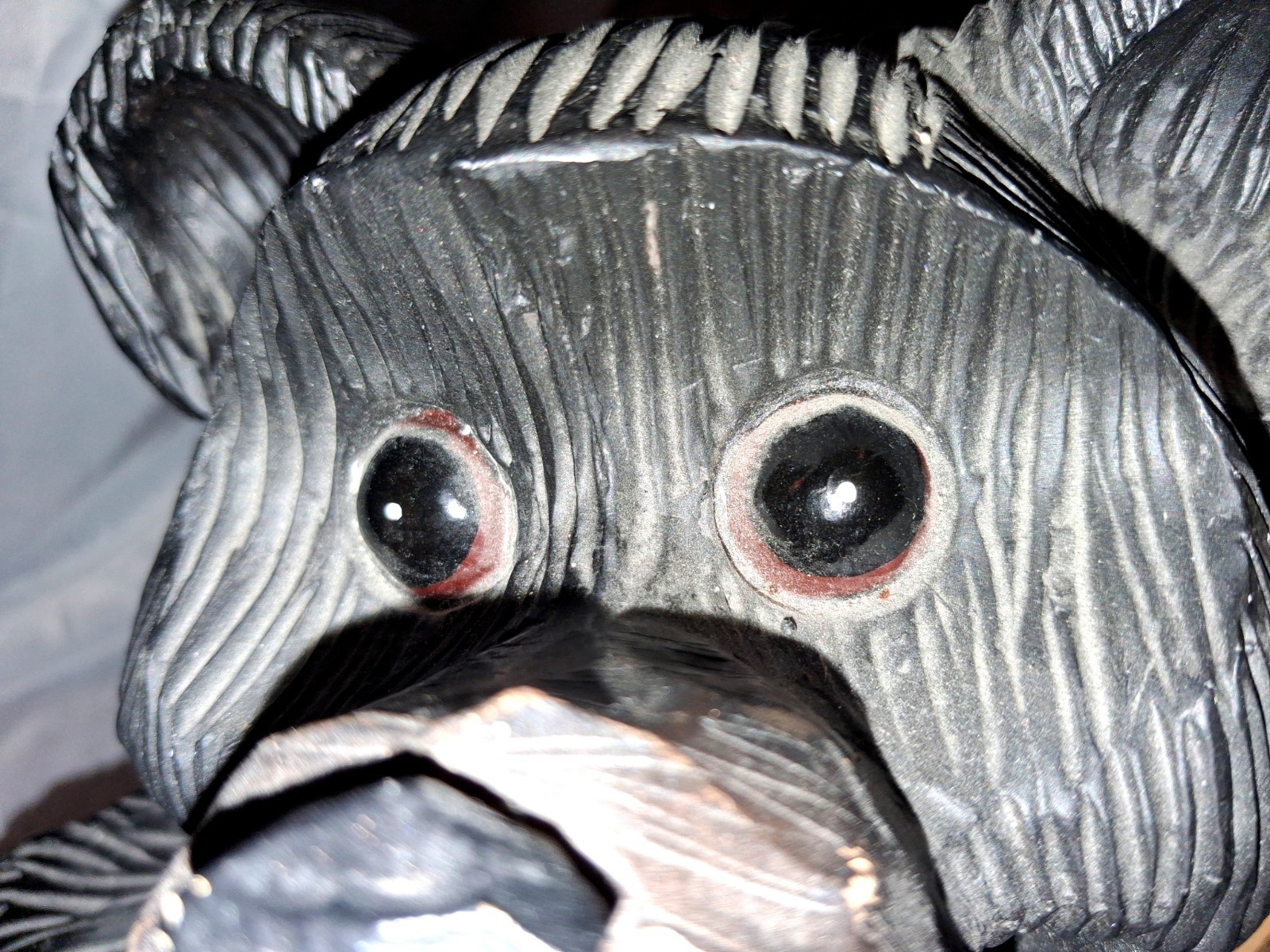 Wooden Carved Black Bears