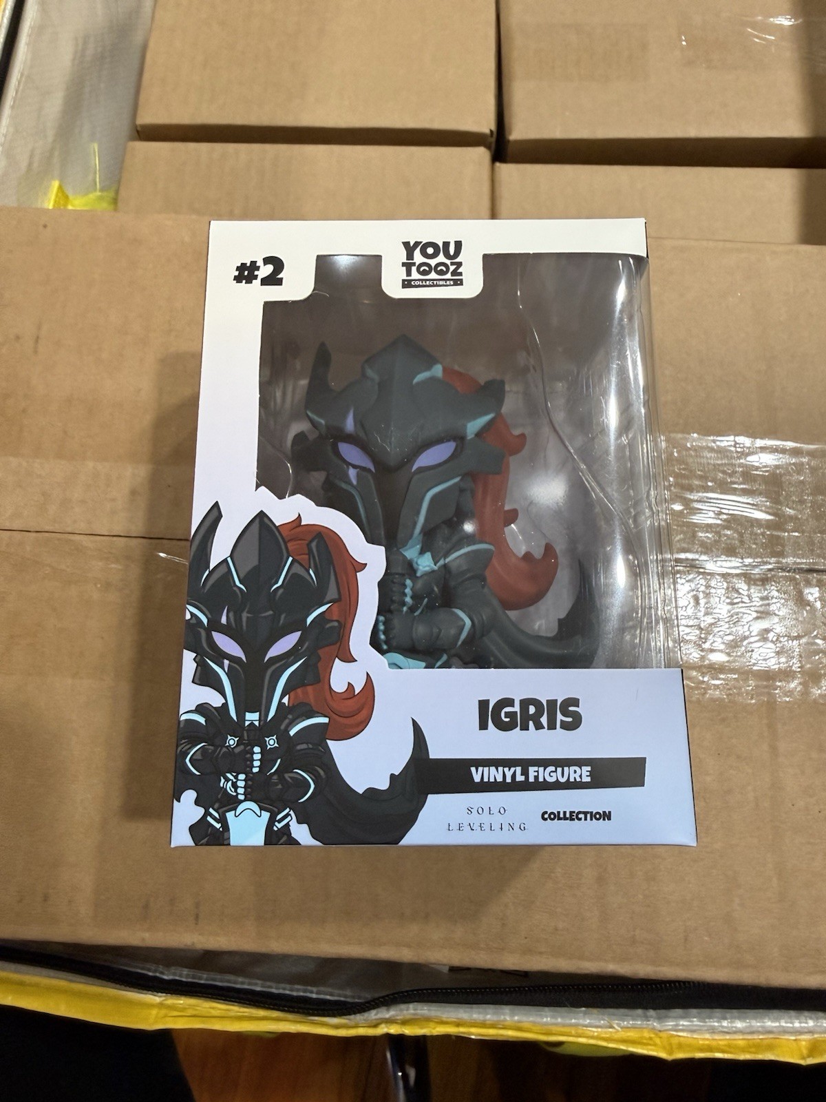 Youtooz Solo Leveling Igris Vinyl Figure With Protector Sealed LE Brand New