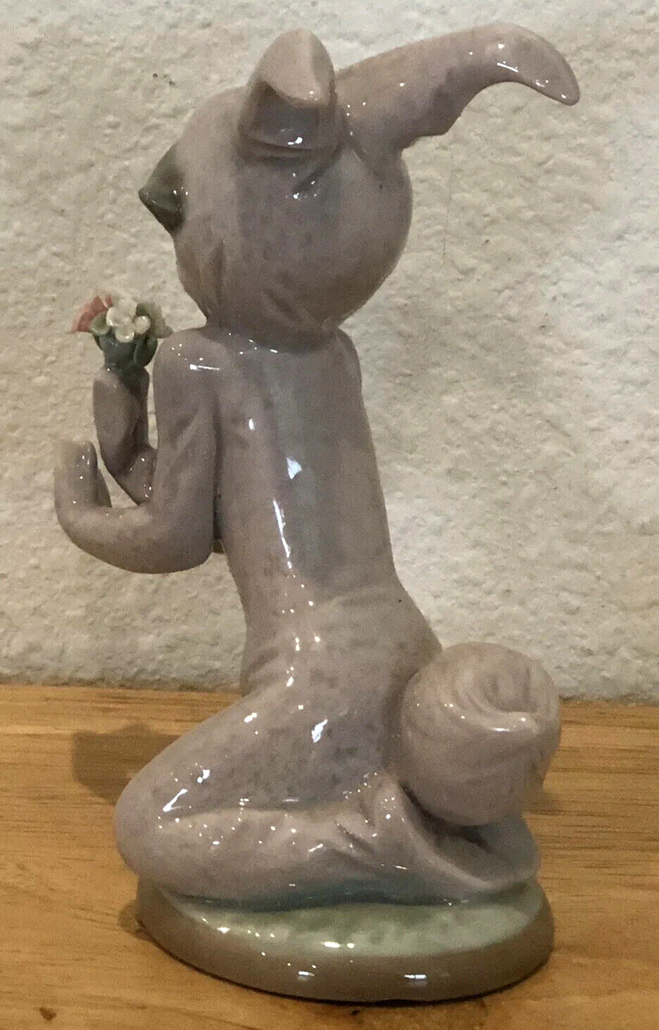 VINTAGE RETIRED LLADRO “BUNNY BOY WITH WILDFLOWERS” 1507 FIGURINE ORIGINAL BOX