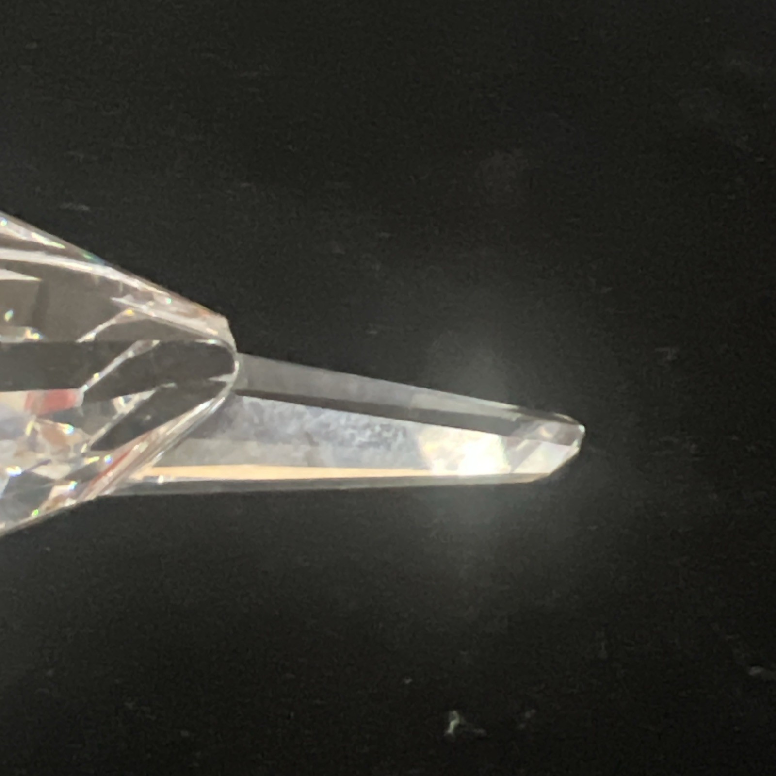 Swarovski Crystal FEATHERED BEAUTIES Parrot Figurine Fire-Opal Beak #294047