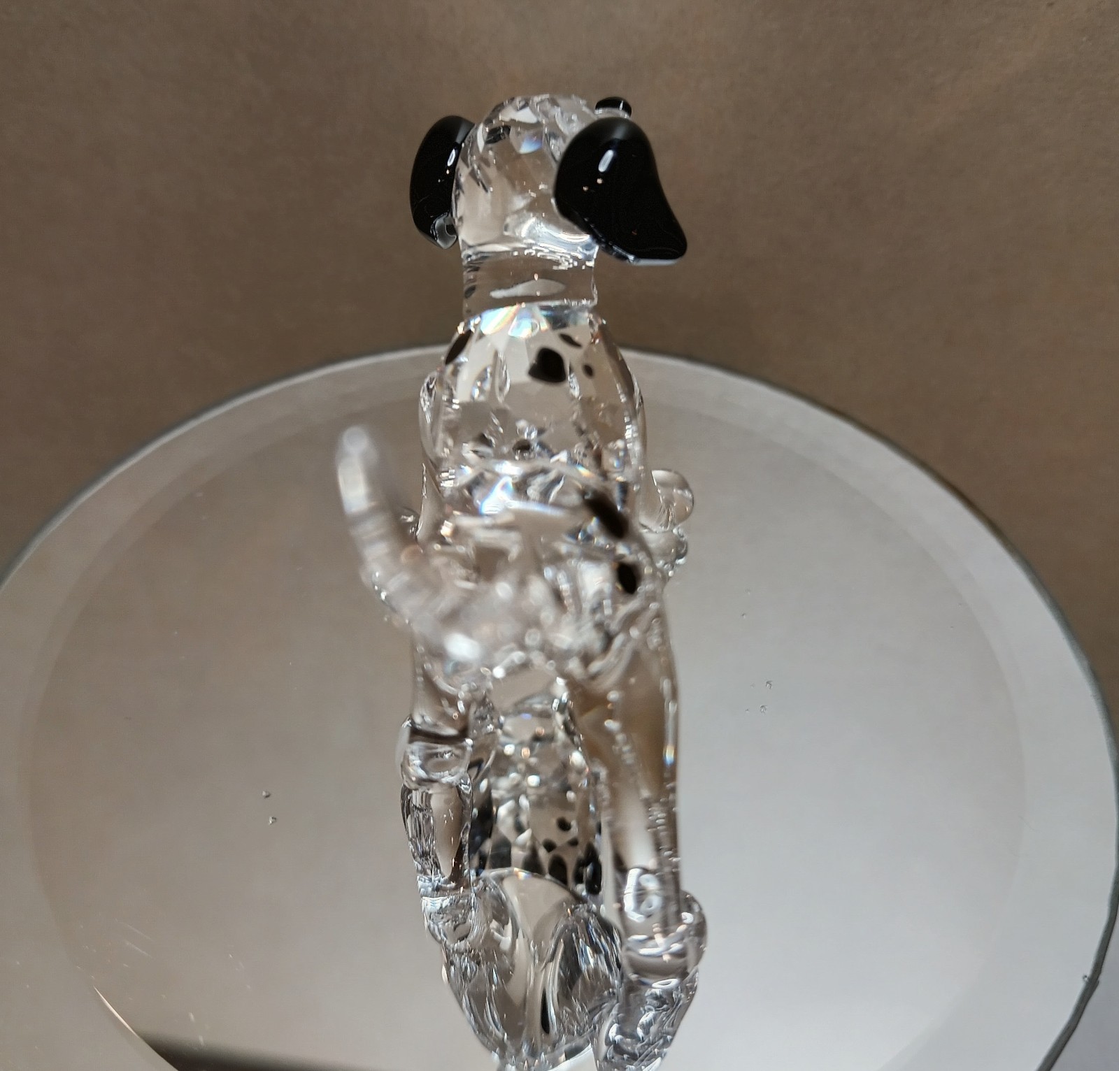 Swarovski Crystal Dalmatian Puppy Standing Figurine #628947