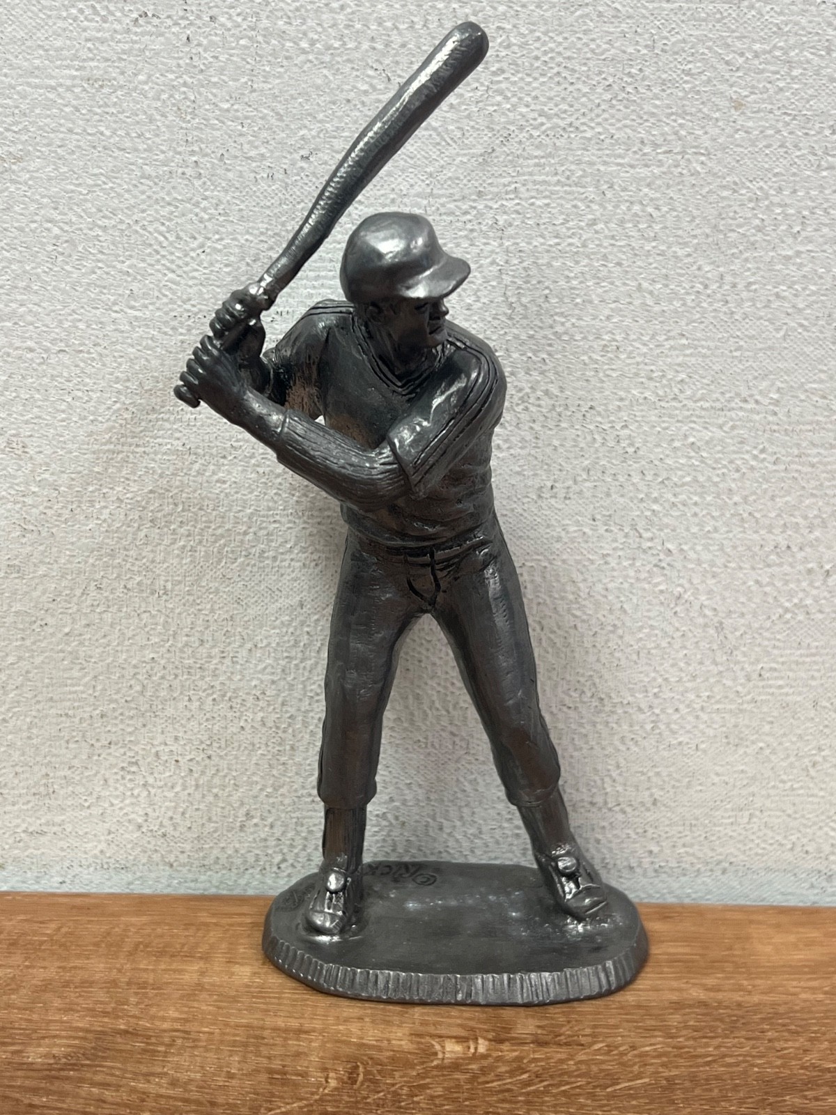 Michael Ricker Pewter Sculpture Baseball Player USA