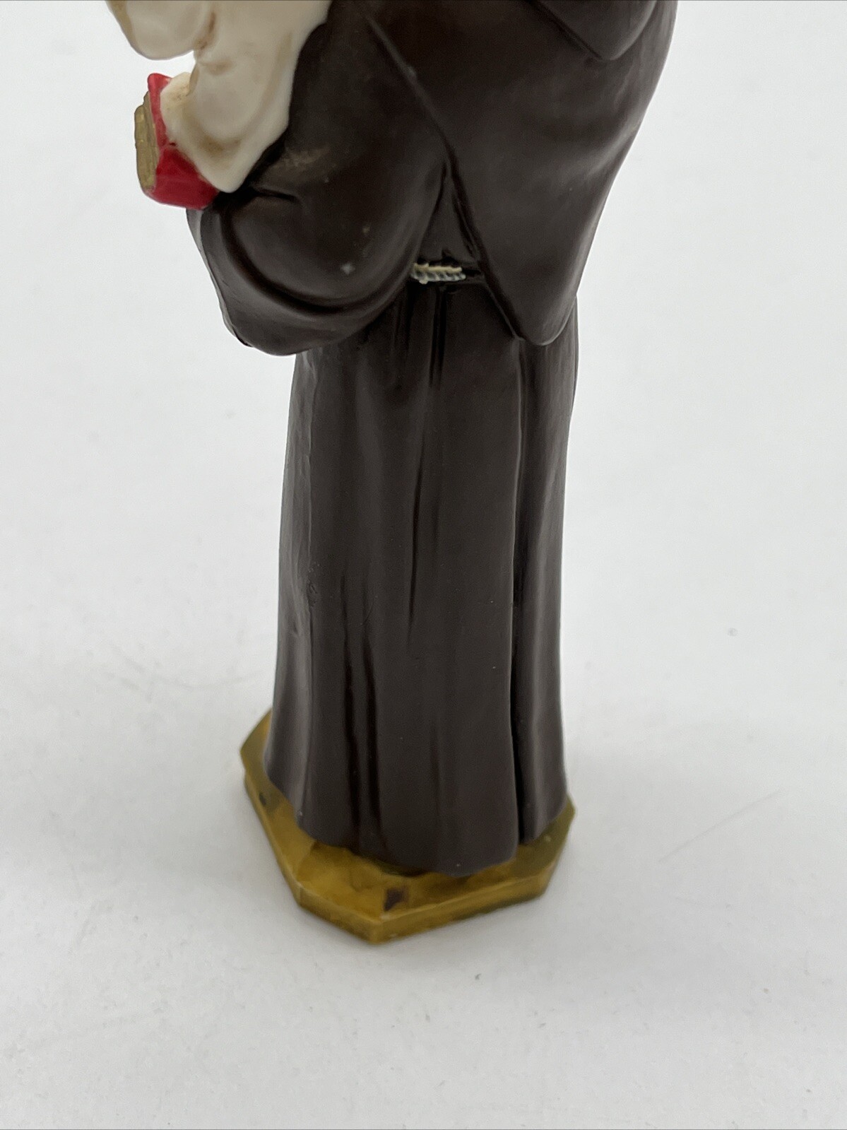 Vintage Christian 6″ Monk With Child Hand Painted Made in Italy by Pasquini