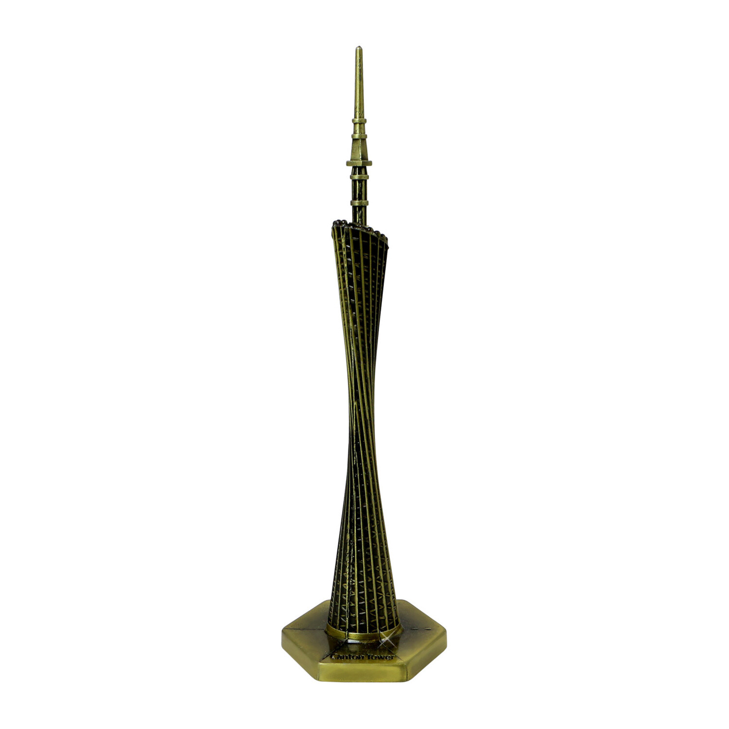 Canton Tower Bronze Replica 7.25 In
