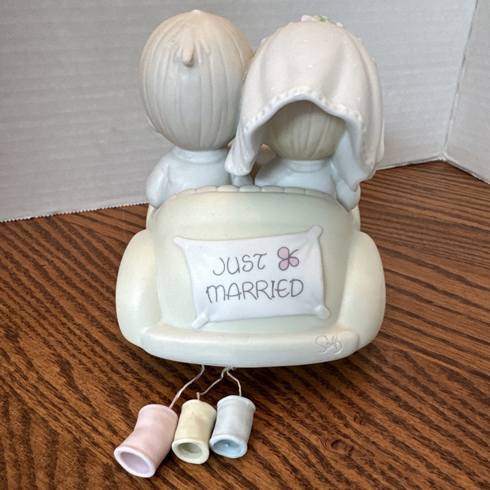 Precious Moments Wishing You Roads of Happiness 1988, 520780 Retired Enesco