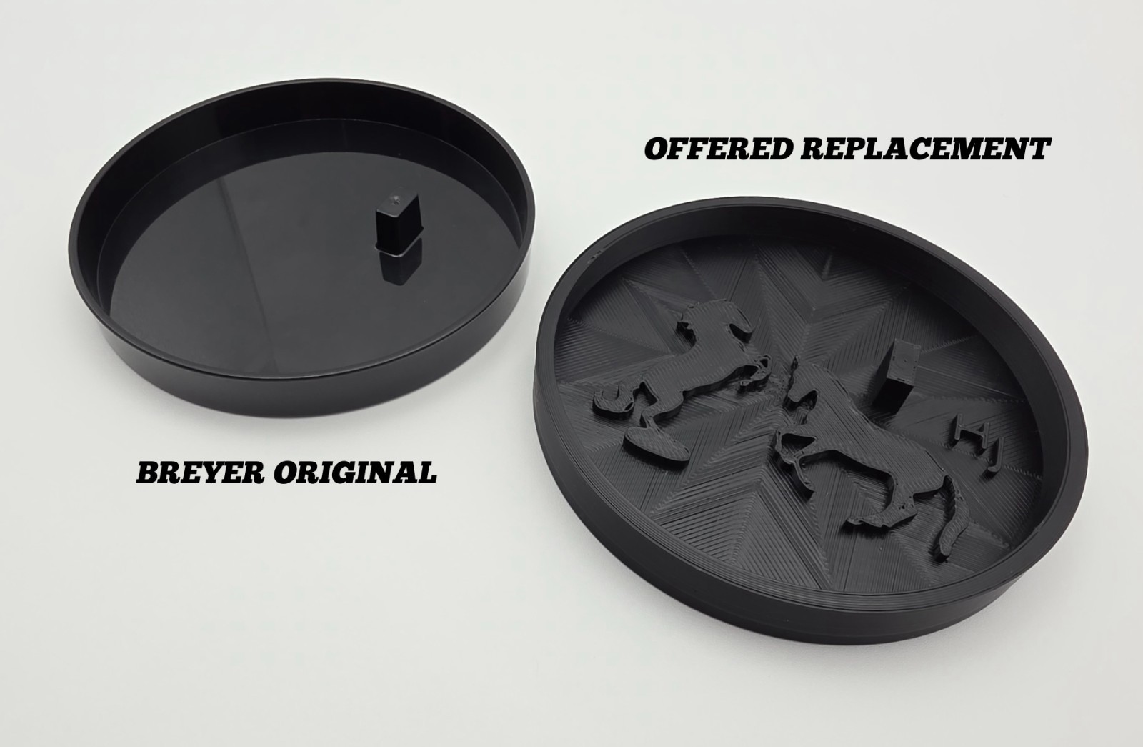 Replacement Stand Bases for Breyer Traditional Model Horse Molds ADONIS, VALEGRO