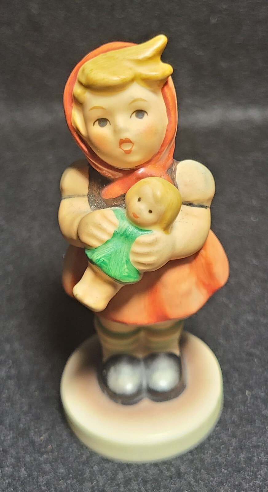 M.J. Hummel Goebel Girl With Doll 239/B Germany 3 1/2″ TMK 6 #239B