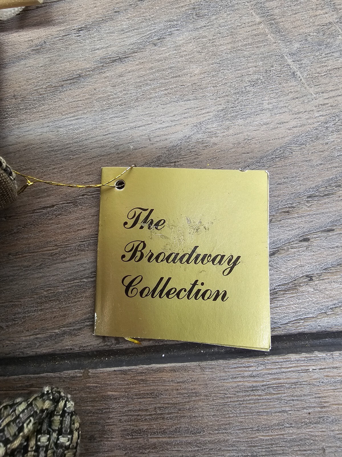 The Broadway Collection Hobo Porcelain W/Pole and String Unsure of Purpose