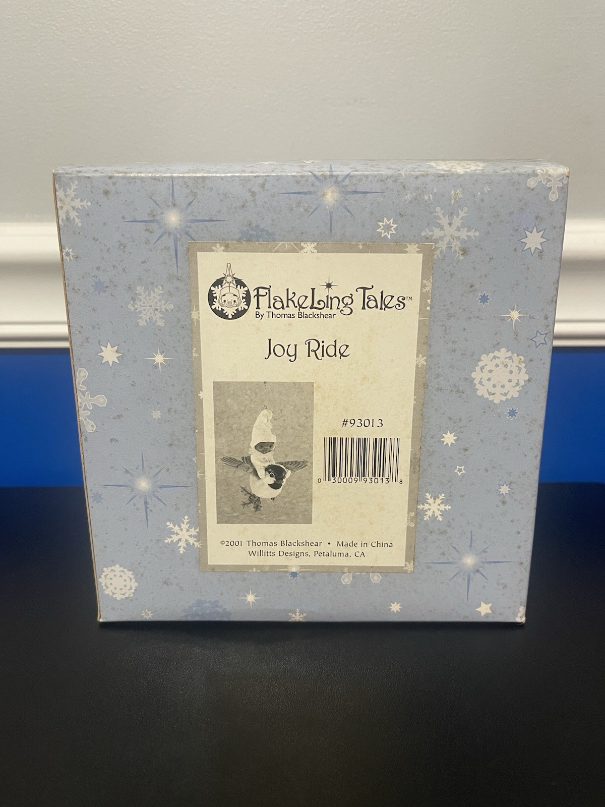 FlakeLing Tales JOY RIDE Figurine Ornament Thomas Blackshear 93013 FREE SHIP