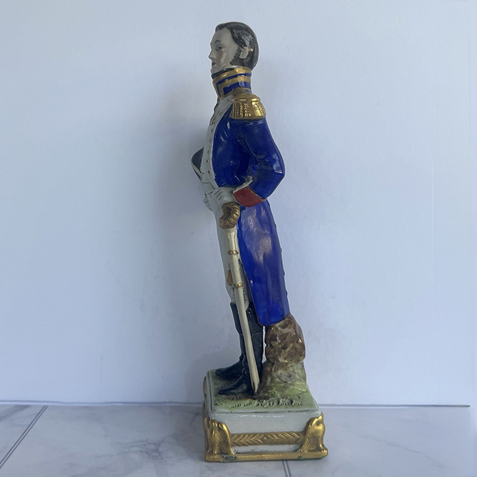 Vintage Scheibe-Alsbach Porcelain Figurine General Lepic Napoleonic Officer