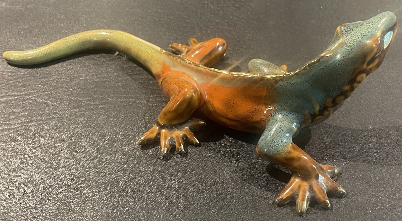 Golden Pond Collection Golden Lizard 8 Inches