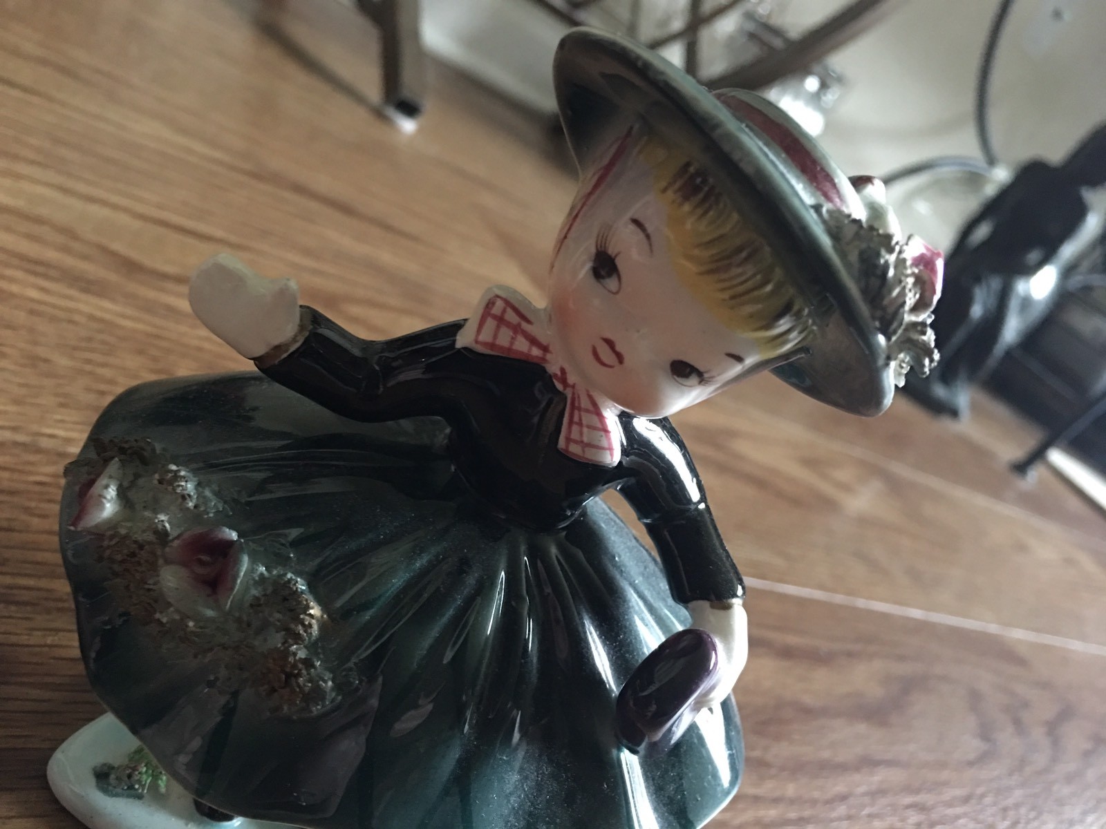 Vtg Napco Shopping Girl B2608, Japan, HTF, MINTY, **** HOLIDAY SALE PRICE