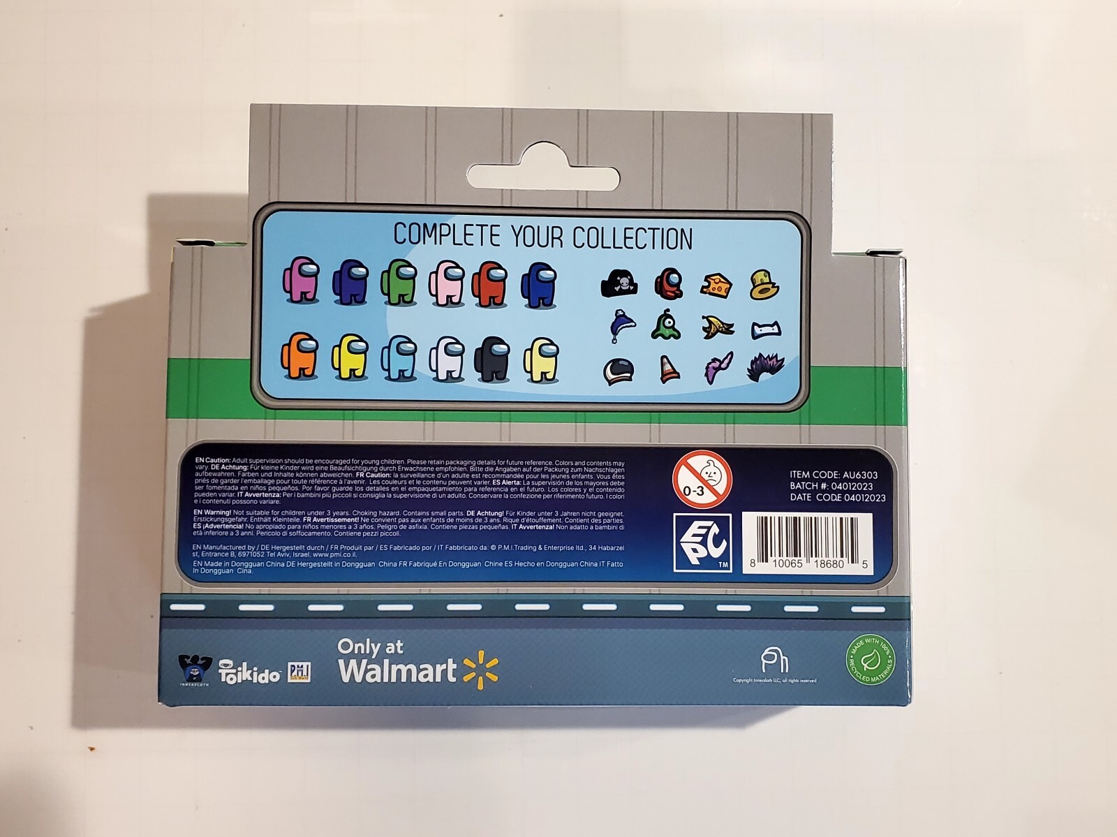 Among Us 3pcs Articulated Mini Figures Ejected Edition 2023 TOIKIDO 🆕
