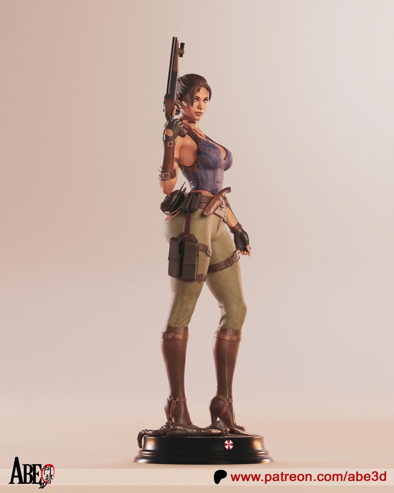Sheva Alomar | Resident Evil | UNPAINTED | 1/4 Scale Resin Statue