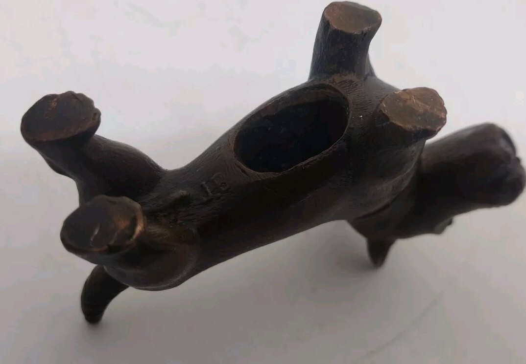 Jennings Brothers Scottie Scotty Terrier Dog Figurine Bronze? Cast Metal